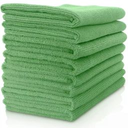 Sheen & Shine 40x40 cm Green Cleaning Cloth Pack of 8 Pcs-image-2