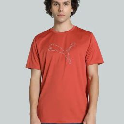 Puma Red Fire Regular Fit Sports T-Shirt-image-36