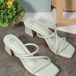 Carlton London Women's Sky Blue Casual Sandals-image-64