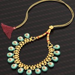 Joyalukkas 22k Gold Flower Charm Necklace-image-59