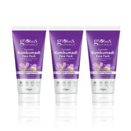 Globus Naturals Ayurvedic Kumkumadi Face Pack - Pack of 3-45