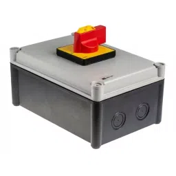 RS PRO 4P Pole DIN Rail Isolator Switch 100 A 45 kW, 466122-16