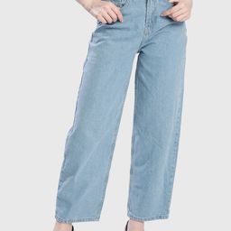 Bene Kleed Women Relaxed Fit High-Rise Clean Look Cotton Jeans-picture-47
