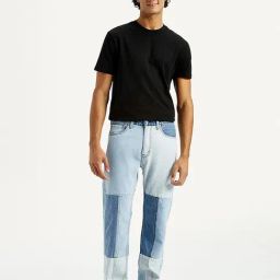 Levi's Men's 505 Straight Fit Light-Blue Jeans-picture-3
