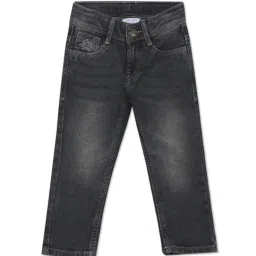 U.S. Polo Assn. Kids Grey Solid Jeans-picture-42