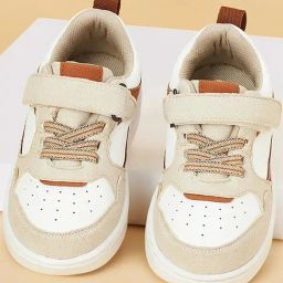 Pantaloons Junior Kids Beige Sneakers-image-27
