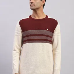 Monte Carlo Men Self Design Pullover-image-38