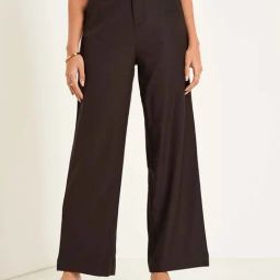 Annabelle by Pantaloons Brown Plain Trousers-picture-24