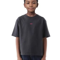 Rare Ones Boys Black Cotton Printed T-Shirt-image-100