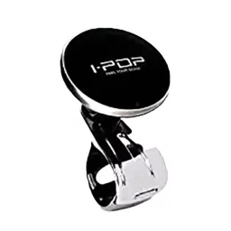Auto Pearl I-Pop Sparkling Grey Car Power Steering Wheel Platinum Big Knob Spinner Compatible with Octavia-picture-11