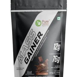 Pure Nutrition Mass Gainer With Premium Grade Whey Protein, Carbohydrates - 1kg-image-34