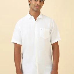 Allen Solly White Slim Fit Shirt-image-63