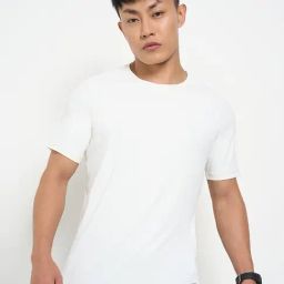 Ajile By Pantaloons White Slim Fit T-Shirt-image-75