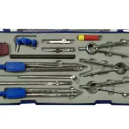 Bellstone Engineering Drawing Instruments box - Set of 13 Pieces-3