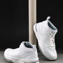 Campus Men's White & Grey Sneakers-28