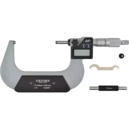 Oxford 75-100 mm/3-4 Inch IP65 Digital External Micrometer OXD3313530K-image-21
