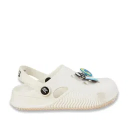Fame Forever by Lifestyle Boys White Clogs-image-12