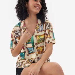 The Souled Store Multi Regular Print Shirts-16
