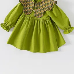LULU & SKY Puff Sleeve Fit & Flare Dress-picture-19