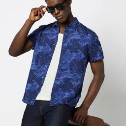 GAP Slim Fit Floral Print Casual Shirt-picture-37
