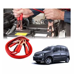 Auto Pearl 1.83 m (6 Ft) 500 A Heavy Duty Anti Tangle Battery Jumper Booster Cables for Mahindra Quanto (Pack of 2)-image-86