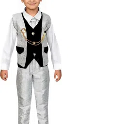 Go Berry Boys Grey Clothing Set-image-84