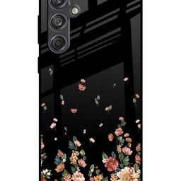 QRIOH Floating Floral Printed Samsung Galaxy M55 5G Back Case-image-9