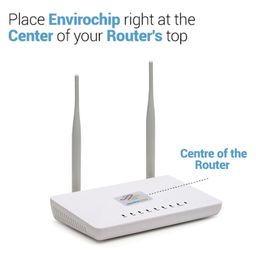 Envirochip Clinically Tested Radiation Protection Patented Chip for Tablet Wi-Fi Router PC Monitor Kolum Design - Silver image 3