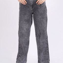 zayla Women Wide Leg High-Rise Heavy Fade Jeans-image-30