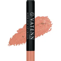 VATENN ITALY Super Stay Hydration Lip Crayon Lipstick - 2.8 g - Blushing Apricot - 416-51