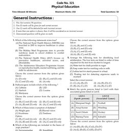 oswaal books Oswaal NTA CUET (UG) 5 Mock Test Papers | Section II Physical Education (For 2025 Exam) | With New Syllabus & Pattern Released on 1st March 2025 - English image 5
