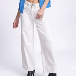 glitchez Women Casual Chic Pure Cotton Light Shade Barrel Fit Jeans-image-47