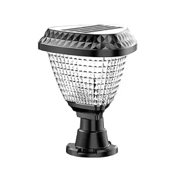 Epyz Solar Pillar & Stake Light Triangle Shape with 34 LEDs, 2W Solar Panel, 2000 mAh Battery-39