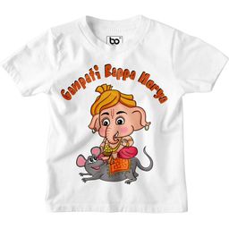 BonOrganik Girls Printed Applique T-shirt-picture-14