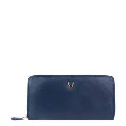 Hidesign Atlanta Ranch  Navy Solid Zip Around Wallet for Women-30