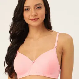 Lady Lyka Multicolor Non Wired Padded T-Shirt Bra (Pack of 2)-picture-14