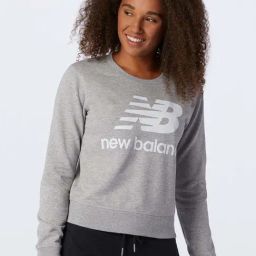 New Balance Grey Cotton Printed Sports Sweatshirt-picture-39