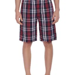 U.S. Polo Assn. Multicolor Check Night Shorts-image-29