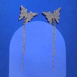 Sohi silverplated drop earrings for women-86