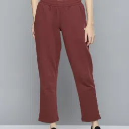 ALCIS Maroon Regular Fit Track Pants-picture-31