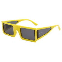 Ted Smith Black Shield UV Protection Unisex Sunglasses-image-86