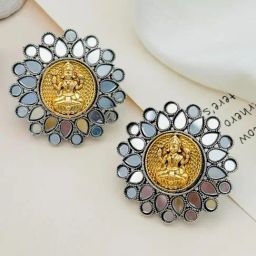 Abdesigns Silver Minimal Stud Earrings-1