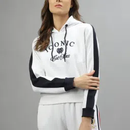 Iconic White Embroidered Sweatshirt-image-61
