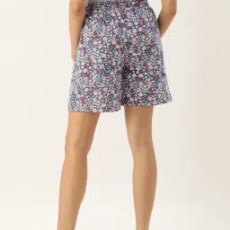 Kryptic Navy Printed Shorts image 2
