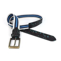 Celtic Black Floral Print Belt-picture-14