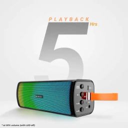 zebronics Zebronics¿Black VITA (with RGB) Wireless Portable Bar Bluetooth Speaker 14W image 2