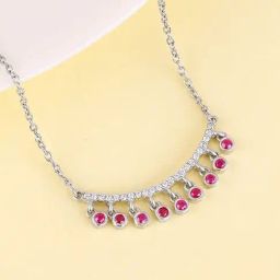 GIVA 925 Sterling Silver Necklace for Women-picture-11