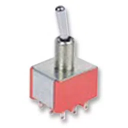 MULTICOMP PRO Toggle Switches SWITCH, SOLDER TAG, 3PDT, ON-MOM, 1M32T1B5M1QE-2