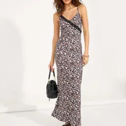 Styli Multicolored Printed Bodycon Dress-image-55