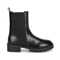 Yoho Women's Black Chelsea Boots-image-36